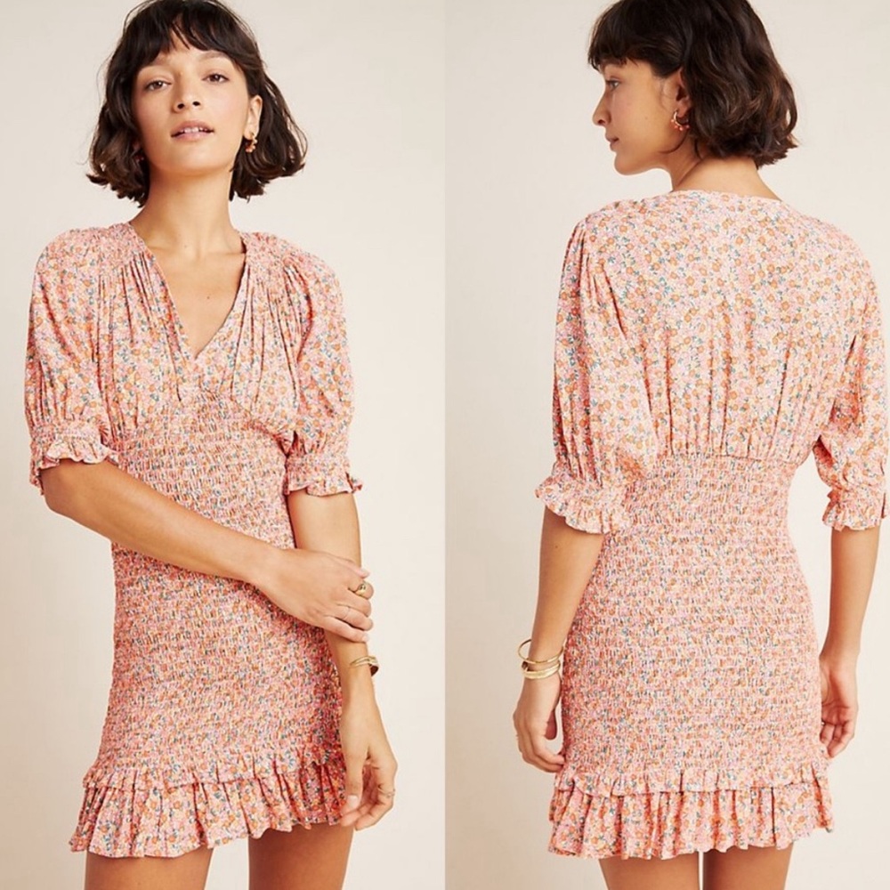 NWOT Faithfull the Brand Margherita Mini Dress Sz XS